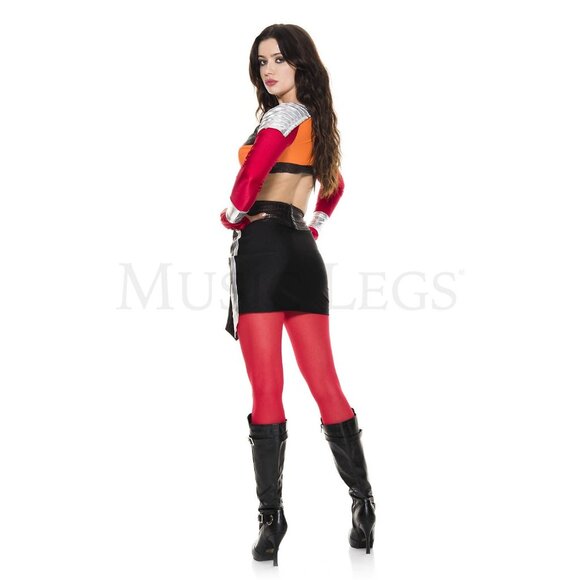 Glorious Mercenary Black Women’s Halloween Cosplay Costume Set Size XS - Picture 5 of 6